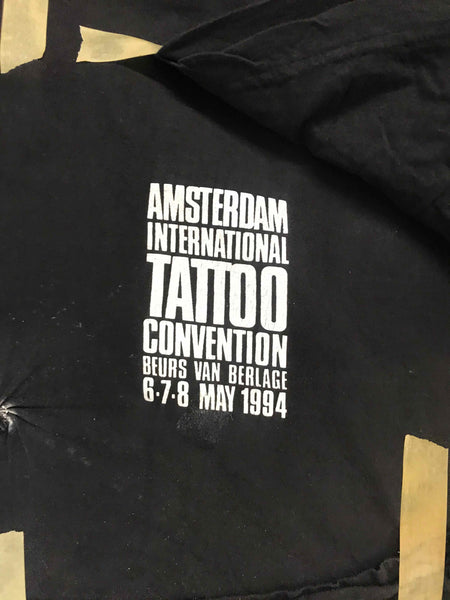 Vintage Tattoo Shirts from End of the Trail - I Survived Amsterdam Tattoo  Convention 1994